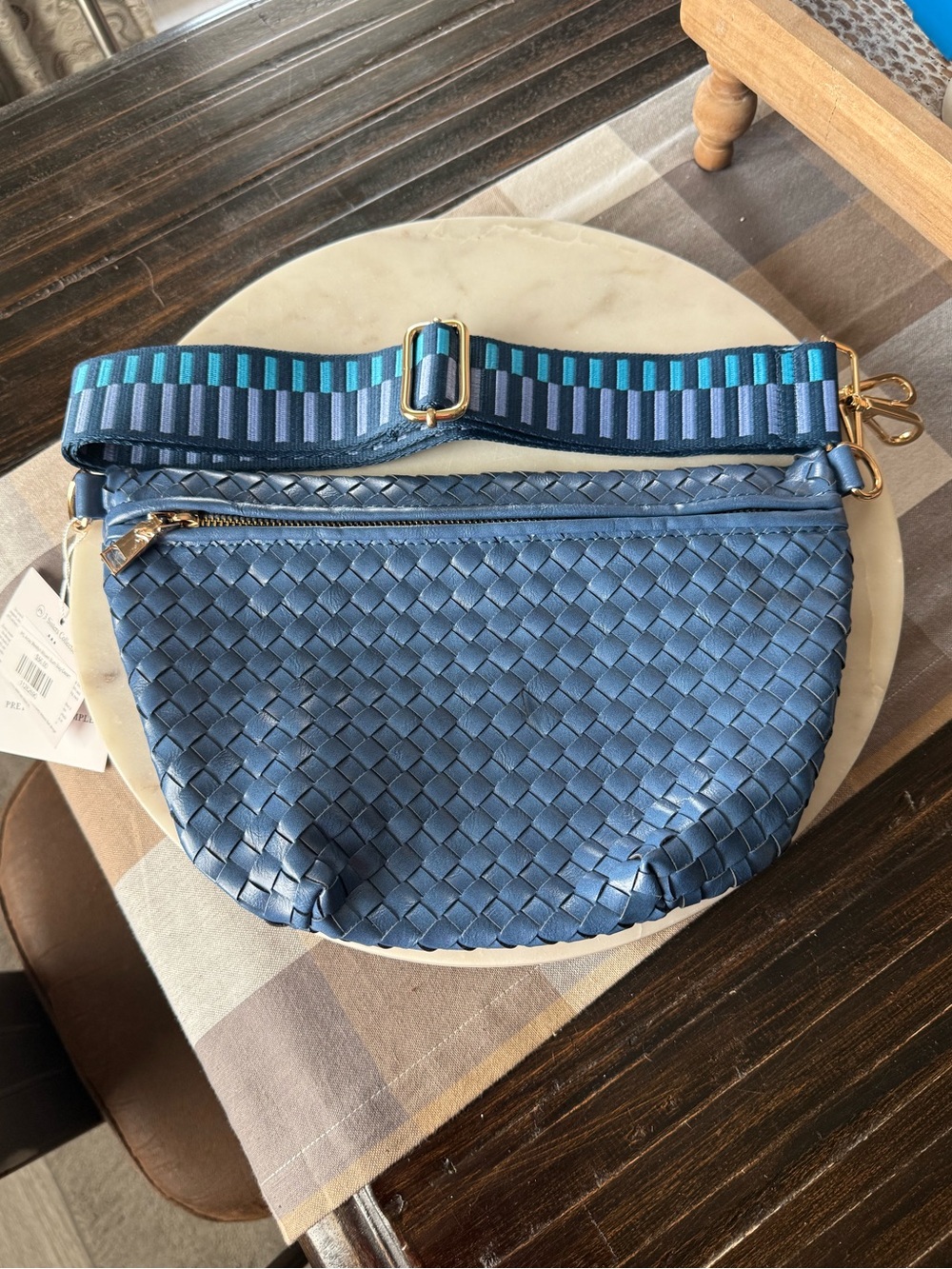 Pretty Simple Westlyn Woven Bum Bag NWT